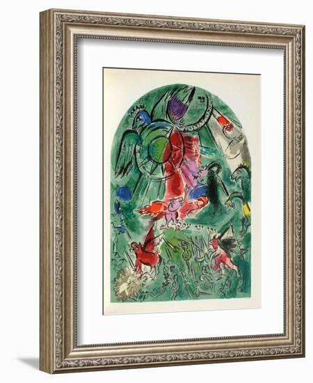 Jerusalem Windows : Gad-Marc Chagall-Framed Collectable Print