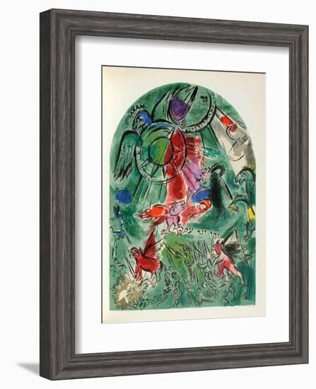 Jerusalem Windows : Gad-Marc Chagall-Framed Collectable Print