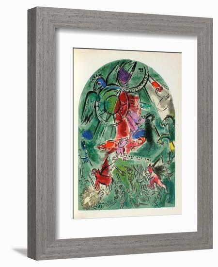 Jerusalem Windows : Gad-Marc Chagall-Framed Collectable Print