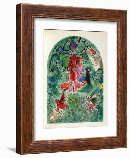 Jerusalem Windows : Gad-Marc Chagall-Framed Collectable Print