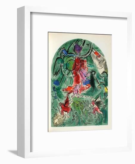 Jerusalem Windows : Gad-Marc Chagall-Framed Collectable Print