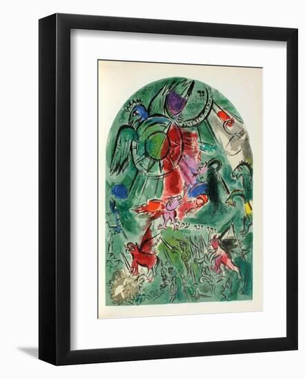 Jerusalem Windows : Gad-Marc Chagall-Framed Collectable Print