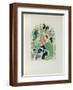 Jerusalem Windows : Issachar (Sketch)-Marc Chagall-Framed Collectable Print