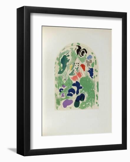 Jerusalem Windows : Issachar (Sketch)-Marc Chagall-Framed Collectable Print