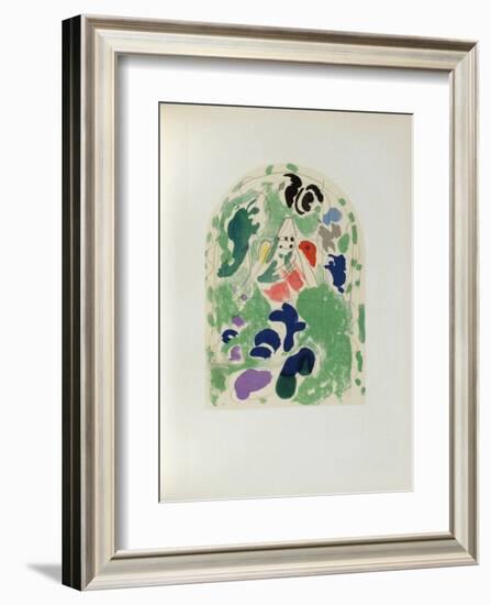 Jerusalem Windows : Issachar (Sketch)-Marc Chagall-Framed Collectable Print