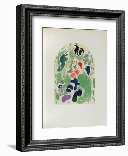 Jerusalem Windows : Issachar (Sketch)-Marc Chagall-Framed Collectable Print