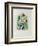 Jerusalem Windows : Issachar (Sketch)-Marc Chagall-Framed Collectable Print