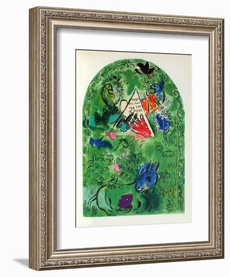 Jerusalem Windows : Issachar-Marc Chagall-Framed Collectable Print