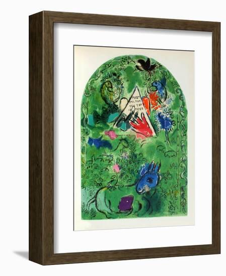 Jerusalem Windows : Issachar-Marc Chagall-Framed Collectable Print