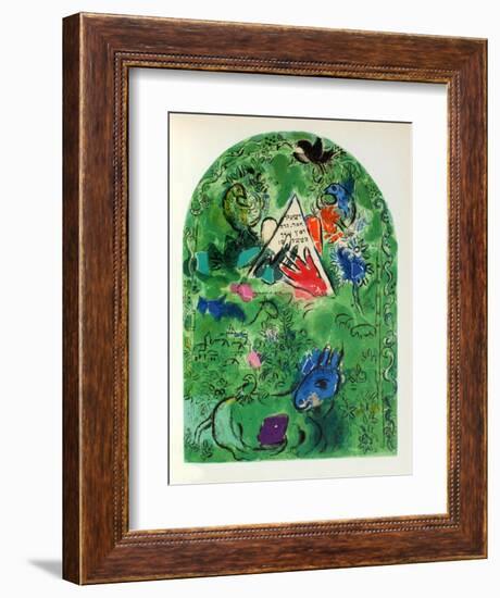 Jerusalem Windows : Issachar-Marc Chagall-Framed Collectable Print