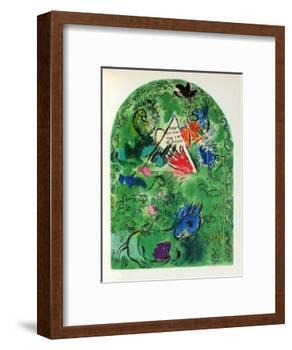 Jerusalem Windows : Issachar-Marc Chagall-Framed Collectable Print