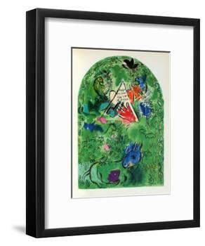 Jerusalem Windows : Issachar-Marc Chagall-Framed Collectable Print