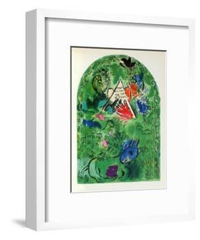 Jerusalem Windows : Issachar-Marc Chagall-Framed Collectable Print