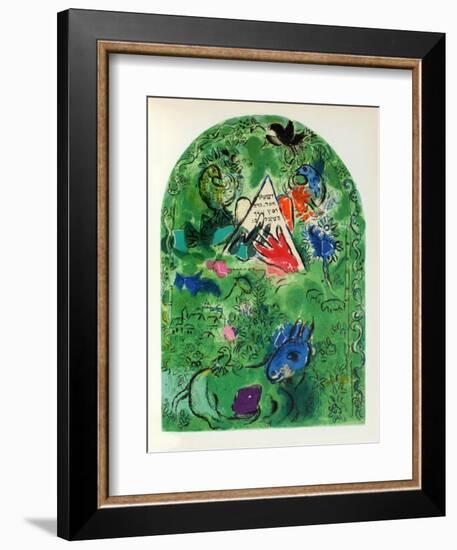 Jerusalem Windows : Issachar-Marc Chagall-Framed Collectable Print