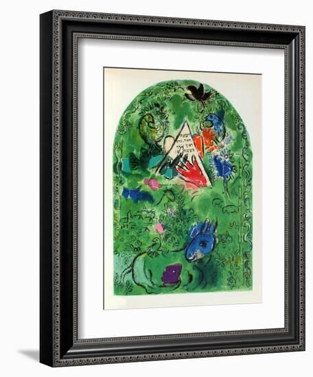 Jerusalem Windows : Issachar-Marc Chagall-Framed Collectable Print