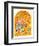 Jerusalem Windows : Joseph-Marc Chagall-Framed Premium Edition