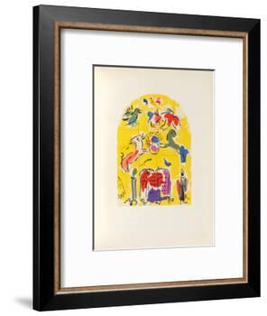 Jerusalem Windows : Levi (Sketch)-Marc Chagall-Framed Collectable Print