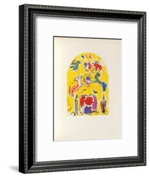 Jerusalem Windows : Levi (Sketch)-Marc Chagall-Framed Collectable Print