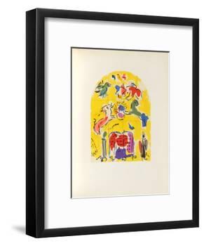 Jerusalem Windows : Levi (Sketch)-Marc Chagall-Framed Collectable Print