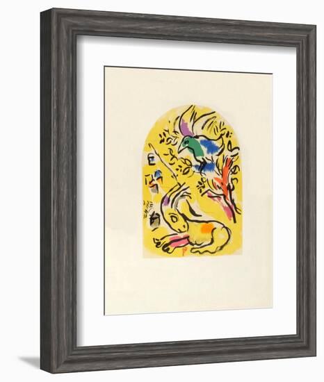 Jerusalem Windows : NephtaII (Sketch)-Marc Chagall-Framed Collectable Print