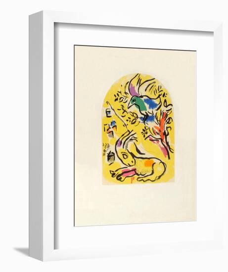 Jerusalem Windows : NephtaII (Sketch)-Marc Chagall-Framed Collectable Print