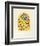 Jerusalem Windows : NephtaII (Sketch)-Marc Chagall-Framed Collectable Print