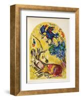 Jerusalem Windows : NephtaII-Marc Chagall-Framed Collectable Print