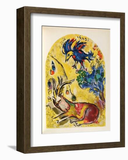 Jerusalem Windows : NephtaII-Marc Chagall-Framed Collectable Print