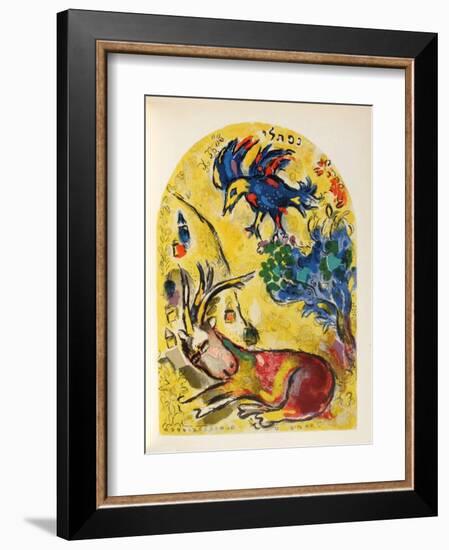 Jerusalem Windows : NephtaII-Marc Chagall-Framed Collectable Print