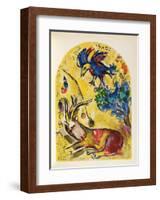 Jerusalem Windows : NephtaII-Marc Chagall-Framed Collectable Print