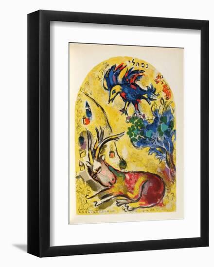 Jerusalem Windows : NephtaII-Marc Chagall-Framed Collectable Print