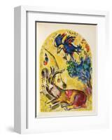 Jerusalem Windows : NephtaII-Marc Chagall-Framed Collectable Print