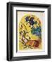 Jerusalem Windows : NephtaII-Marc Chagall-Framed Collectable Print