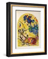 Jerusalem Windows : NephtaII-Marc Chagall-Framed Collectable Print