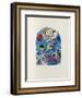 Jerusalem Windows : Ruben (Sketch)-Marc Chagall-Framed Collectable Print