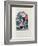 Jerusalem Windows : Simeon (Sketch)-Marc Chagall-Framed Collectable Print