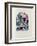 Jerusalem Windows : Simeon (Sketch)-Marc Chagall-Framed Collectable Print