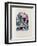 Jerusalem Windows : Simeon (Sketch)-Marc Chagall-Framed Collectable Print