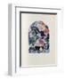 Jerusalem Windows : Simeon (Sketch)-Marc Chagall-Framed Collectable Print