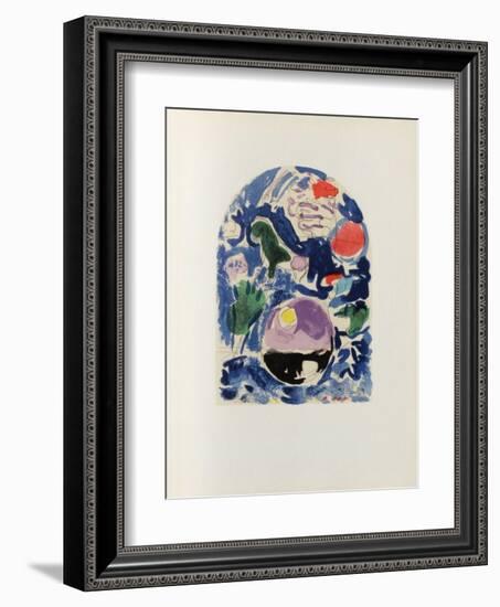 Jerusalem Windows : Simeon (Sketch)-Marc Chagall-Framed Collectable Print