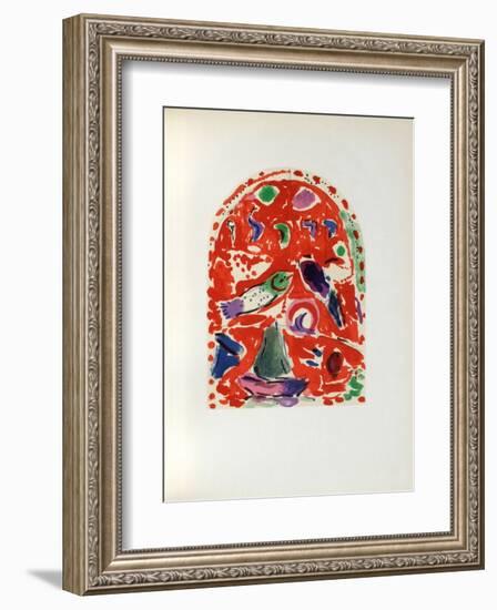 Jerusalem Windows : Zabulon (Sketch)-Marc Chagall-Framed Collectable Print