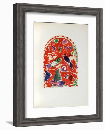 Jerusalem Windows : Zabulon (Sketch)-Marc Chagall-Framed Collectable Print