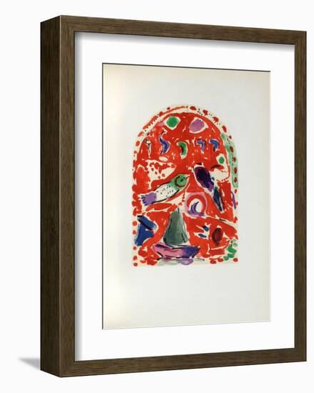 Jerusalem Windows : Zabulon (Sketch)-Marc Chagall-Framed Collectable Print