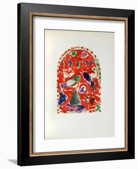 Jerusalem Windows : Zabulon (Sketch)-Marc Chagall-Framed Collectable Print