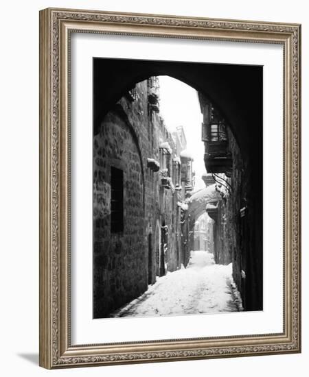 Jerusalem: Winter-null-Framed Photographic Print