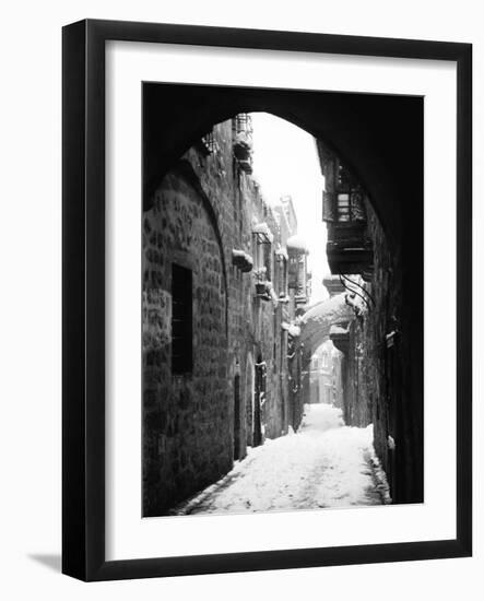 Jerusalem: Winter-null-Framed Photographic Print