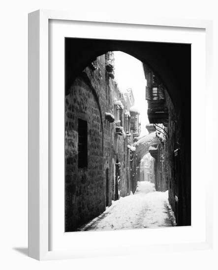 Jerusalem: Winter-null-Framed Photographic Print