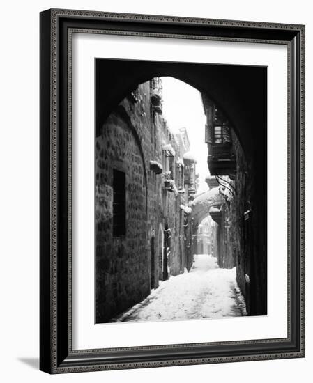 Jerusalem: Winter-null-Framed Photographic Print