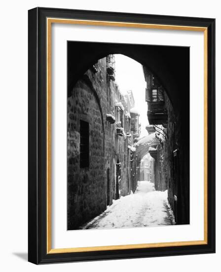 Jerusalem: Winter-null-Framed Photographic Print