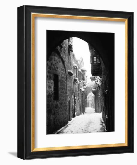 Jerusalem: Winter-null-Framed Photographic Print